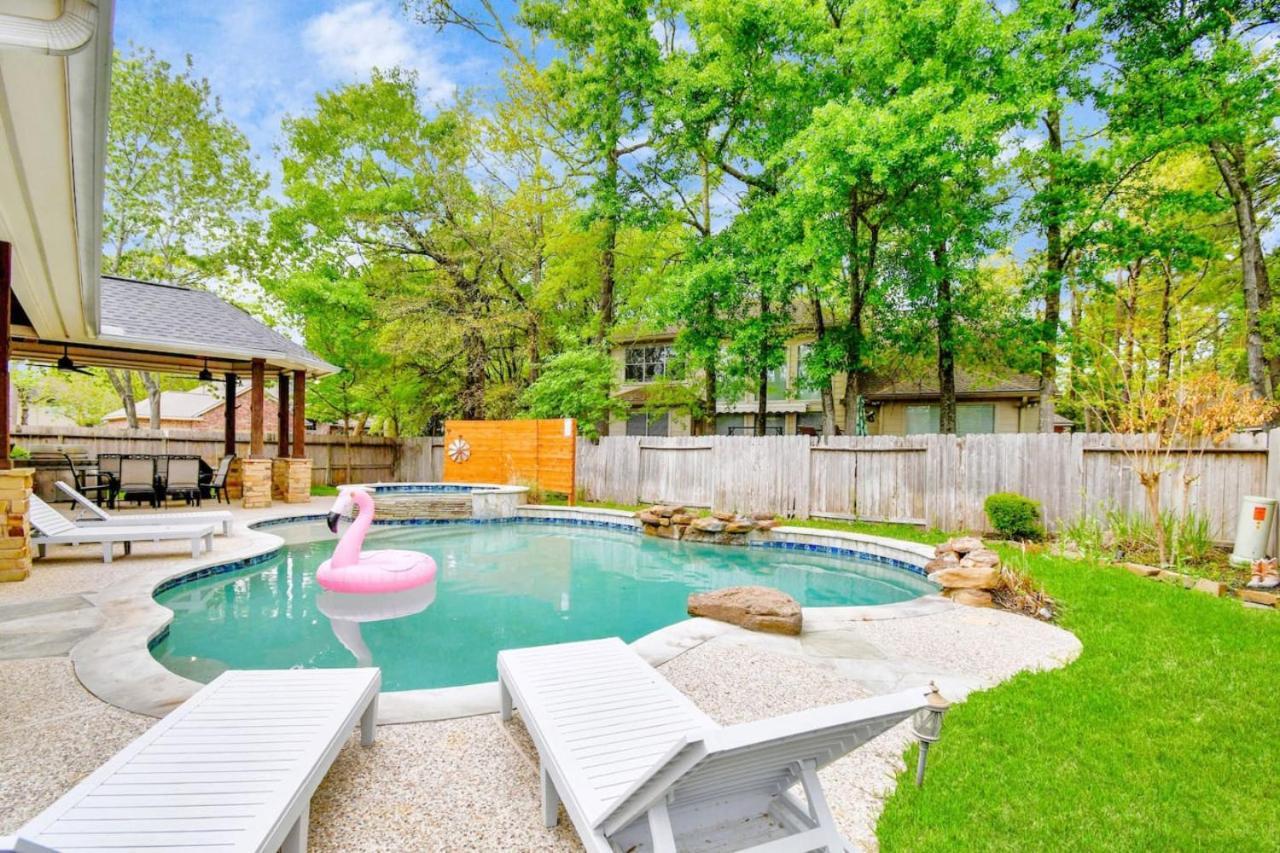 The Woodlands Escape With Heated Pool And Gameroom Conroe Exterior photo