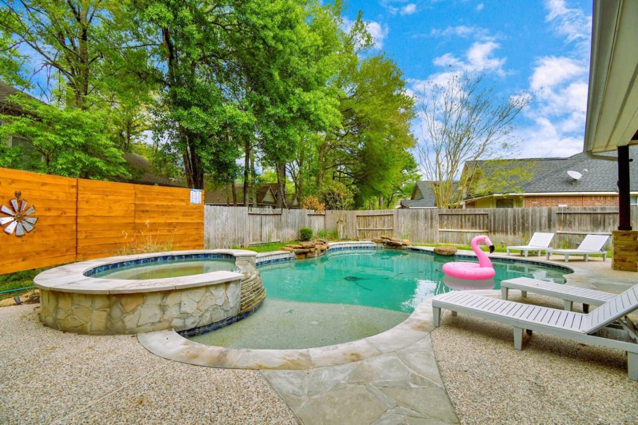 The Woodlands Escape With Heated Pool And Gameroom Conroe Exterior photo