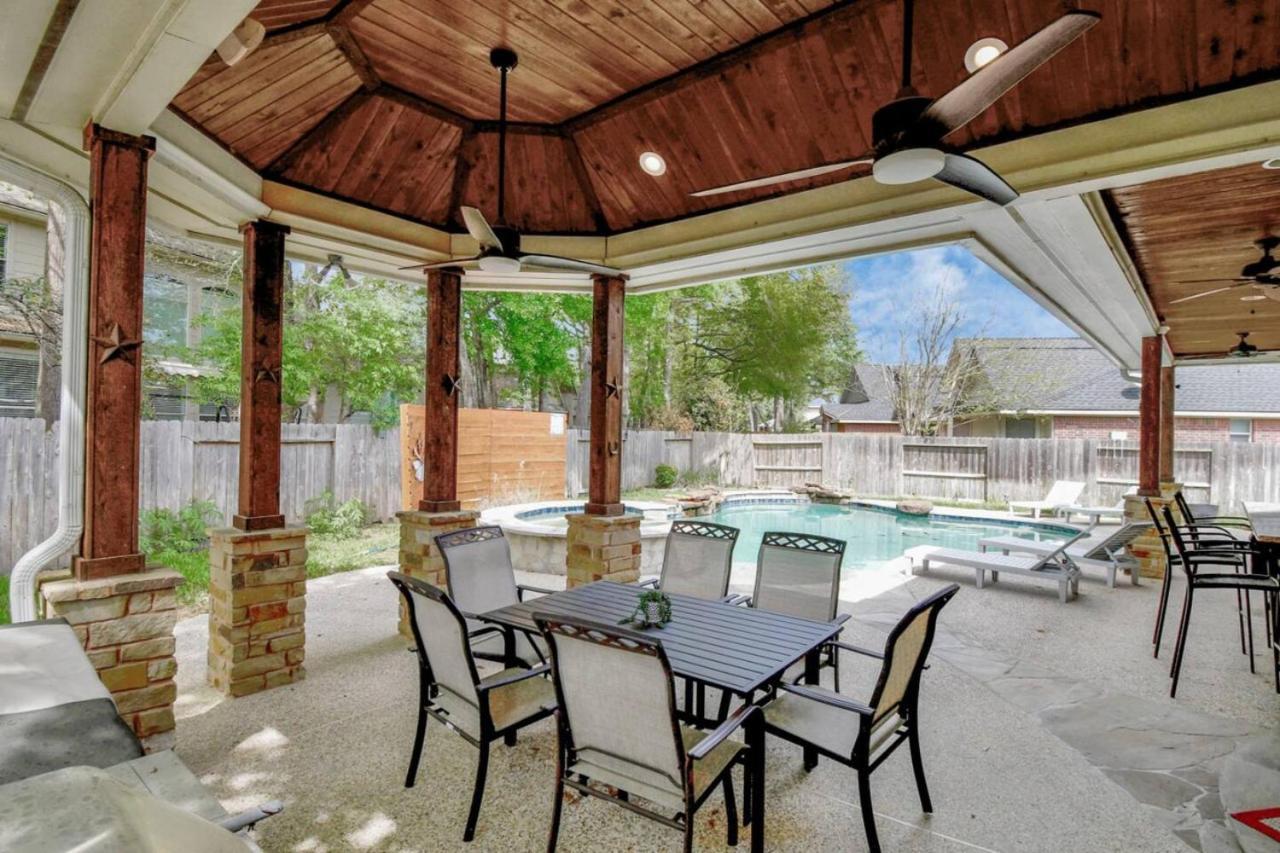 The Woodlands Escape With Heated Pool And Gameroom Conroe Exterior photo