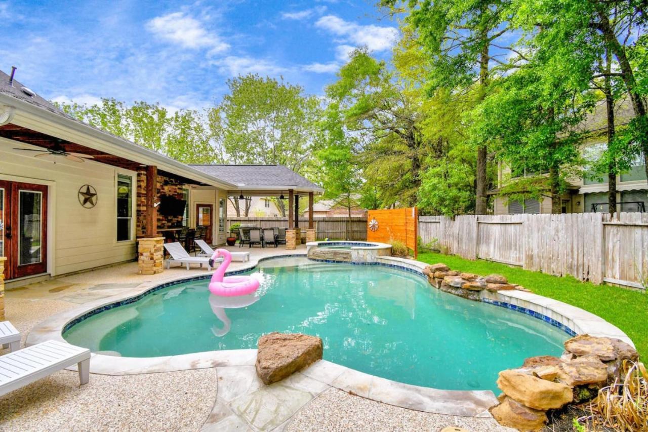 The Woodlands Escape With Heated Pool And Gameroom Conroe Exterior photo